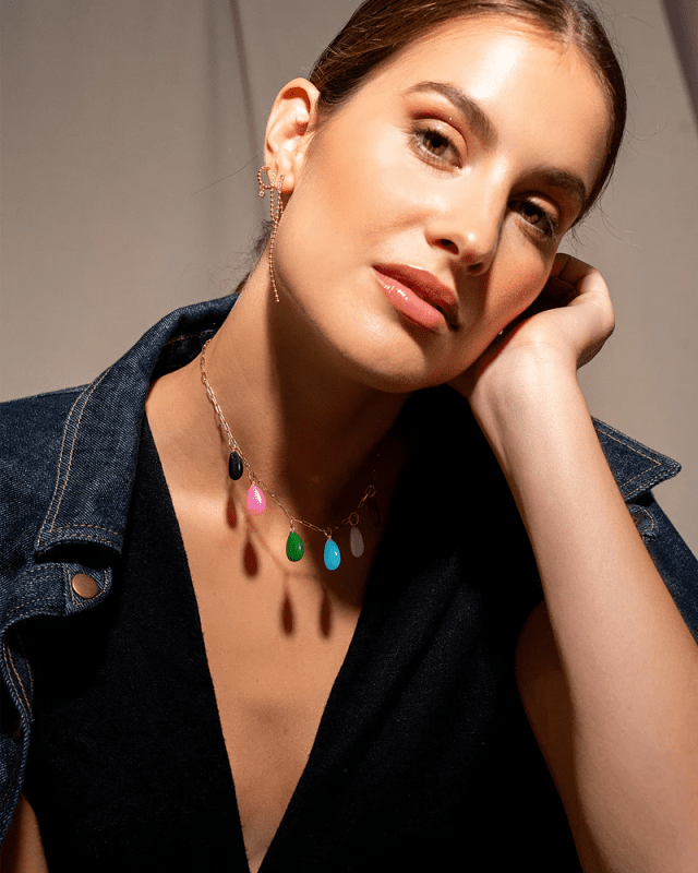 Charm Goccia Giada Green - cb-cn 66